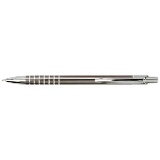 Ring Design Aluminium Ballpoint Pen Light Grey
